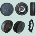 16X4.5 semi pneumatic rubber wheel for Great plains agricultural seed drill
